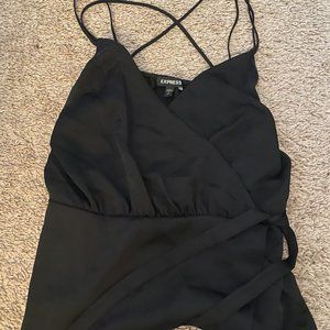 Express black tank top